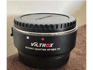 Veltrox NEX canon lens to sony adapter