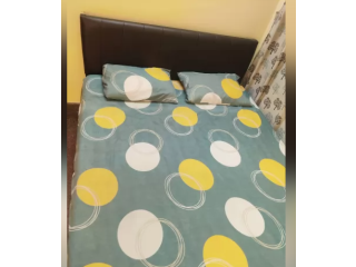 7Months old Bed with mattress in Good condition with zero damages or marks